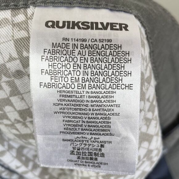 QUIKSILVER Mens Blue Chino Shorts Regular-Fit Everyday Union Stretch 42 x 10 - Picture 8 of 11